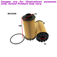 New COOPER Oil Filter For Porsche 718 Cayman 2.0L WCO258