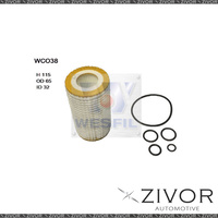 Oil Filter For Mercedes Benz SLK320 3.2L V6 07/00-07/04 - WCO38  *By Zivor*