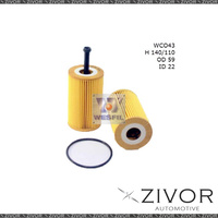 COOPER Oil Filter For Peugeot 206 1.6L 09/99-2007 - WCO43  *By Zivor*