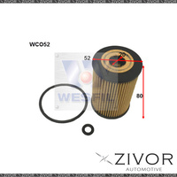COOPER Oil Filter For Mercedes Benz A140 1.4L 02/00-12/05 - WCO52  *By Zivor*