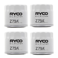 4x Pack of New RYCO Oil Filter Z79A - Equiv. Sakura C-1032, Wesfil WZ142, WZ79