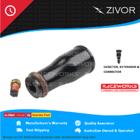 RACEWORKS Injector Extensions – Short – Full Length 14mm-14mm – 4 Pk ALY-050BK-4