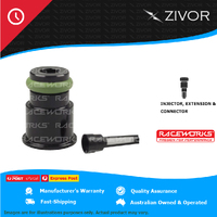 RACEWORKS Injector Extension – Short to 3/4 Length/14mm -14mm - 4 Pk ALY-106BK-4