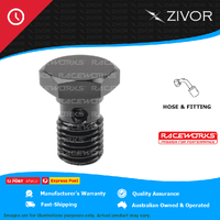 New RACEWORKS Alloy An-6 Banjo Set Suit 044 Pump 2 Yrs Warranty RWF-724-044-06BK