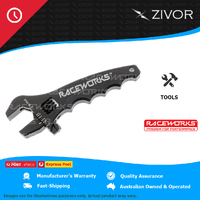 New RACEWORKS Adjustable AN Wrench 2 Yrs Warranty RWT-007BK