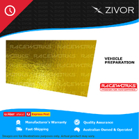 New RACEWORKS Gold Heat Shield Tape Self Adhesive 2" X 30Ft VPR-032