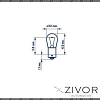 New NARVA Globe 24V 21W BAU15S Amber (10Pk) 17649 *By Zivor*
