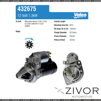 432675-Valeo Starter Motor 12V 9Th CW For MERCEDES-BENZ C180, W203