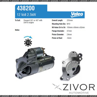 438200-Valeo Starter Motor 12V 11Th CW For PEUGEOT 307