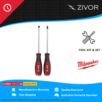 New Milwaukee 2Pc Demolition Screwdriver Set Manufactures Defect WTY-48222702