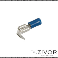 New NARVA Connector 2 Way Insulated Blue 6.3mm (100Pk) 56132 *By Zivor*