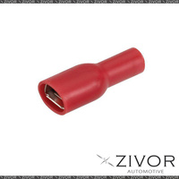 New NARVA Terminal Female Blade Red 6.3mm (100Pk) 56142