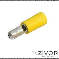 New NARVA Terminal Male Blade Yellow 5mm (50Pk) 56155