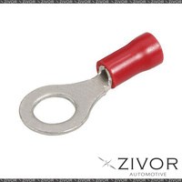 New NARVA Terminal Ring Red 6.3mm (100Pk) 56174