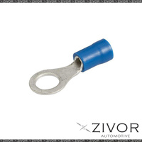 New NARVA Terminal Ring Blue 6.3mm (100Pk) 56180