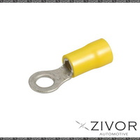 New NARVA Terminal Ring Yellow 5mm (100Pk) 56186