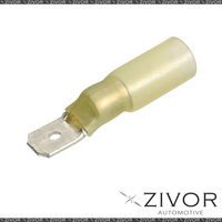 New NARVA Terminal Male Blade Yellow 6.3mm (50Pk) 56324 *By Zivor*