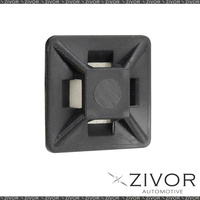 New NARVA Cable Tie Mounts Black 19mm (25Pk) 56440