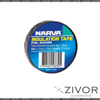 New NARVA PVC Insulation Tape 19mm x 20m Black 56830BK