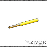 New NARVA Auto Cable 10A 3mm x 30m Yellow 5813-30YW