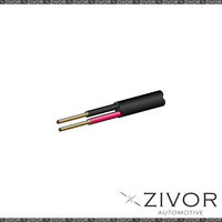 New NARVA Cable Twin Sheath 10A 3mm x 100m Red/Black 5823-100TW *By Zivor*