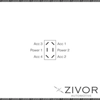 New NARVA Switch Momentary Toggle HD Sealed 12/24V On Off On 60295BL *By Zivor*