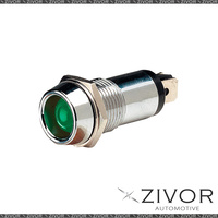 New NARVA Pilot Lamp 24V Chrome/Green 62096BL *By Zivor*