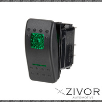 New NARVA Switch Rocker Illuminated On Off Green 63124BL *By Zivor*