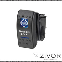 New NARVA Rocker Switch Front Diff 12V Blue LED 63136BL *By Zivor*