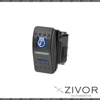 New NARVA Rocker Switch Air Compressor 12V Blue LED 63140BL *By Zivor*