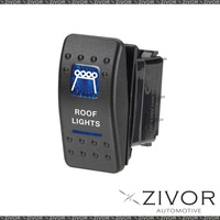 New NARVA Rocker Switch Roof Lights 12V Blue LED 63146BL *By Zivor*