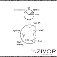New NARVA Ignition Switch 4 Position 64020 *By Zivor*