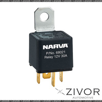 New NARVA Relay Normally Open Reverse With Resistor 12V 4 Pin 30A 68021BL