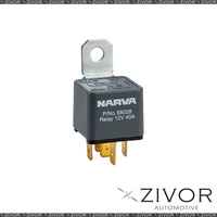 New NARVA Relay Normally Open With Resistor 24V 5 Pin 30A 68036BL *By Zivor*