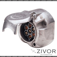 New NARVA Trailer Socket 7 Pin Large Round 82062BL *By Zivor*