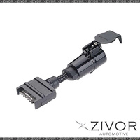 New NARVA Trailer Adapter Flat to Large Round 82245BL *By Zivor*