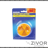 New NARVA Reflector 65mm Amber Fixed Bolt 84001BL *By Zivor*