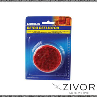 New NARVA Reflector 65mm Red Fixed Bolt 84002BL *By Zivor*