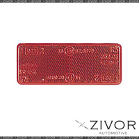 New NARVA Reflector 70mmx28mm Red Self Adhesive 84037BL
