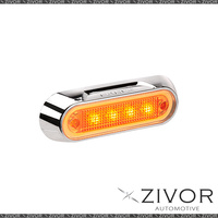 New NARVA LED Courtesy Lamp Amber/Chrome 90822CBL