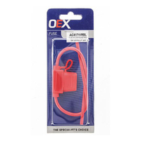 New OEX In Line 35A Fuse Holder Standard Blade 1 Way - Single Piece ACX1711R