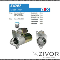 AXS956-OEX Starter Motor 12V 10Th CW Autolite Style For FORD Explorer, UT
