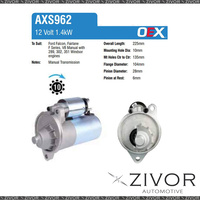 AXS962-OEX Starter Motor 12V 10Th CW Autolite Style For FORD F250