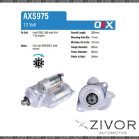 AXS975-OEX Starter Motor 12V 12Th CW Autolite Style For FORD F250