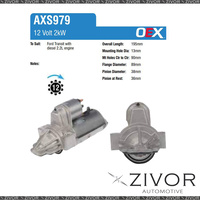 OEX Starter Motor 12V 12Th CW Autolite Style For LAND ROVER / ROVER Defender 110