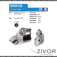 BXS0128-OEX Starter Motor 12V 9Th CW Bosch Style For MERCEDES-BENZ C180, CL203