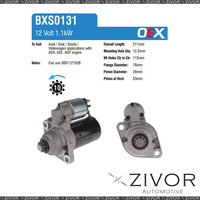BXS0131-OEX Starter Motor 12V 10Th CCW Bosch Style For VOLKSWAGEN Bora, 1J