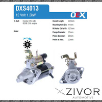 DXS4013-OEX Starter Motor 12V 9Th CW Denso Style For HONDA Civic, 8th GEN