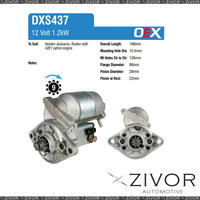 DXS437-OEX Starter Motor 12V 9Th CW Denso Style For HOLDEN Rodeo, TF-Series