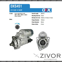 DXS451-OEX Starter Motor 24V 11Th CW Denso Style For ISUZU F-Series, FSS500